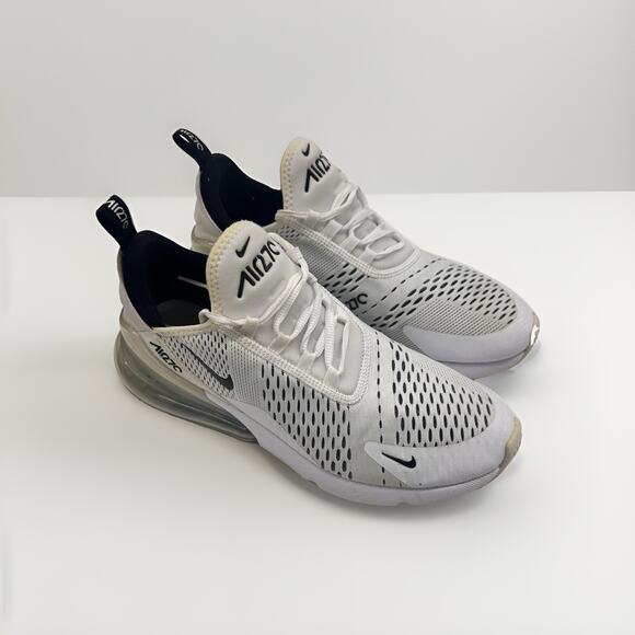Nike Shoes - Nike Air Max 270 White Mesh Lace-Up Shoe AH6789-100 Women's Size 11 Running